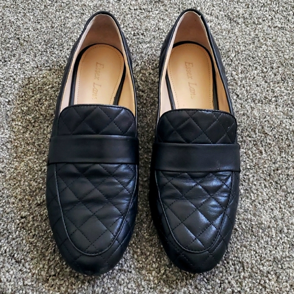 Essex Lane El-Tessie Quilted Leather Loafers Flats - Picture 1 of 7